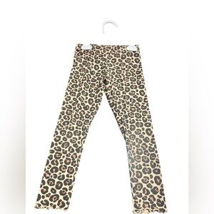H&M Brown and Black Leopard Print Leggings